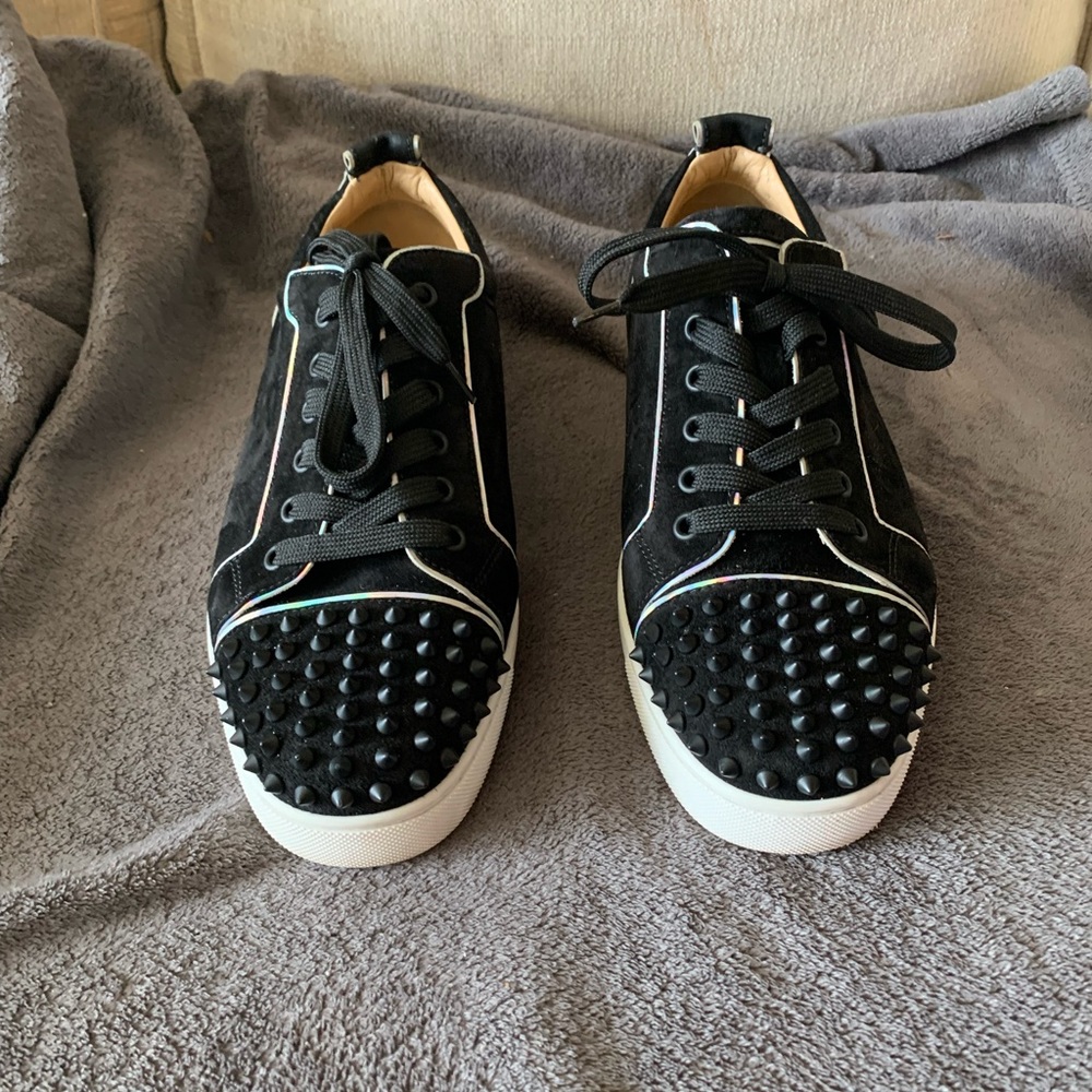 Christian Louboutin red bottom sneakers